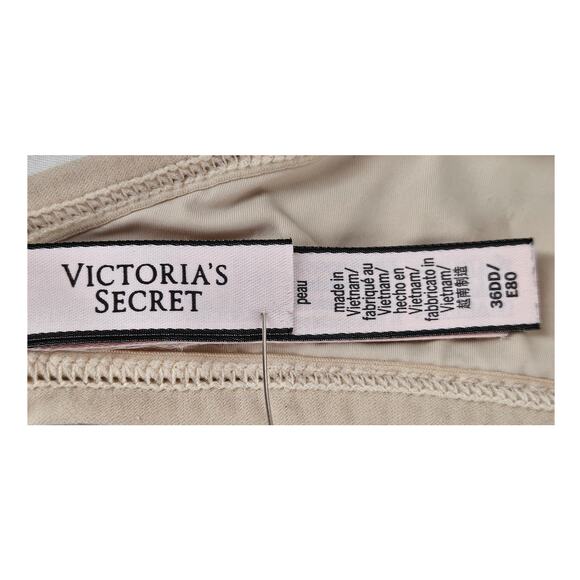 VICTORIA'S SECRET WOMEN'S NUDE BEIGE PUSH-UP BRA - SIZE 36DD / E80 - Picture 5 of 7